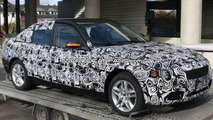 2012 BMW 3 Series full body prototype first spy photos