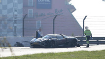 Koenigsegg Agera R development car crash on Nürburgring