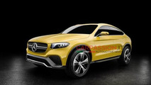 Mercedes-Benz GLC Coupe concept leaked image