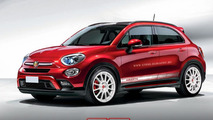 Fiat 500X Abarth render