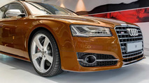 Audi S8 facelift in Ipanema Brown Metallic