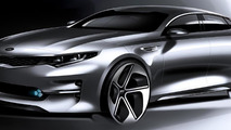 2016 Kia Optima teaser sketch