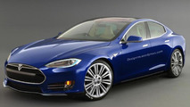 Tesla Model III render