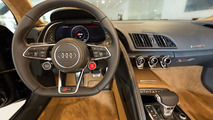 Santorini Blue Audi R8 V10