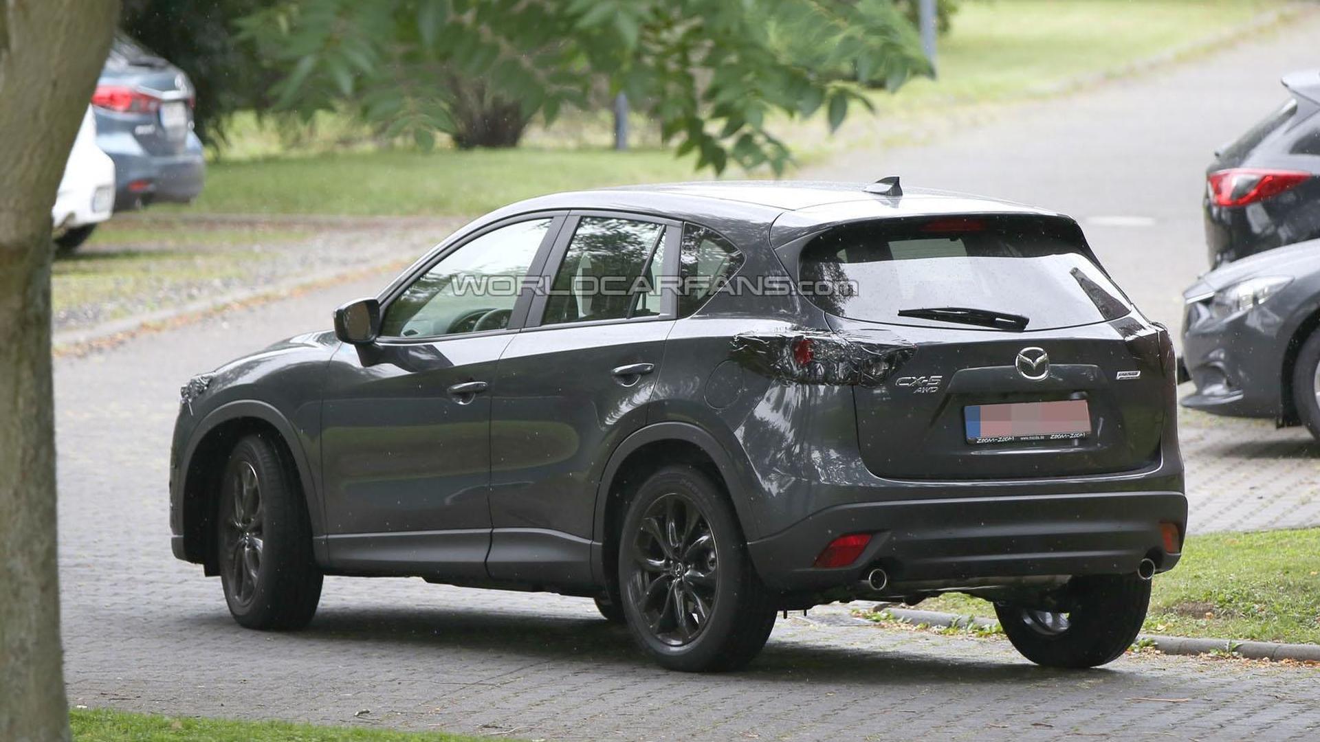 15 Mazda Cx 5 Facelift Spied In Germany