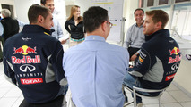 Sebastian Vettel testing Infiniti models at Paul Ricard 28.5.2013