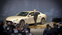 Maserati Quattroporte live in Detroit 14.1.2013
