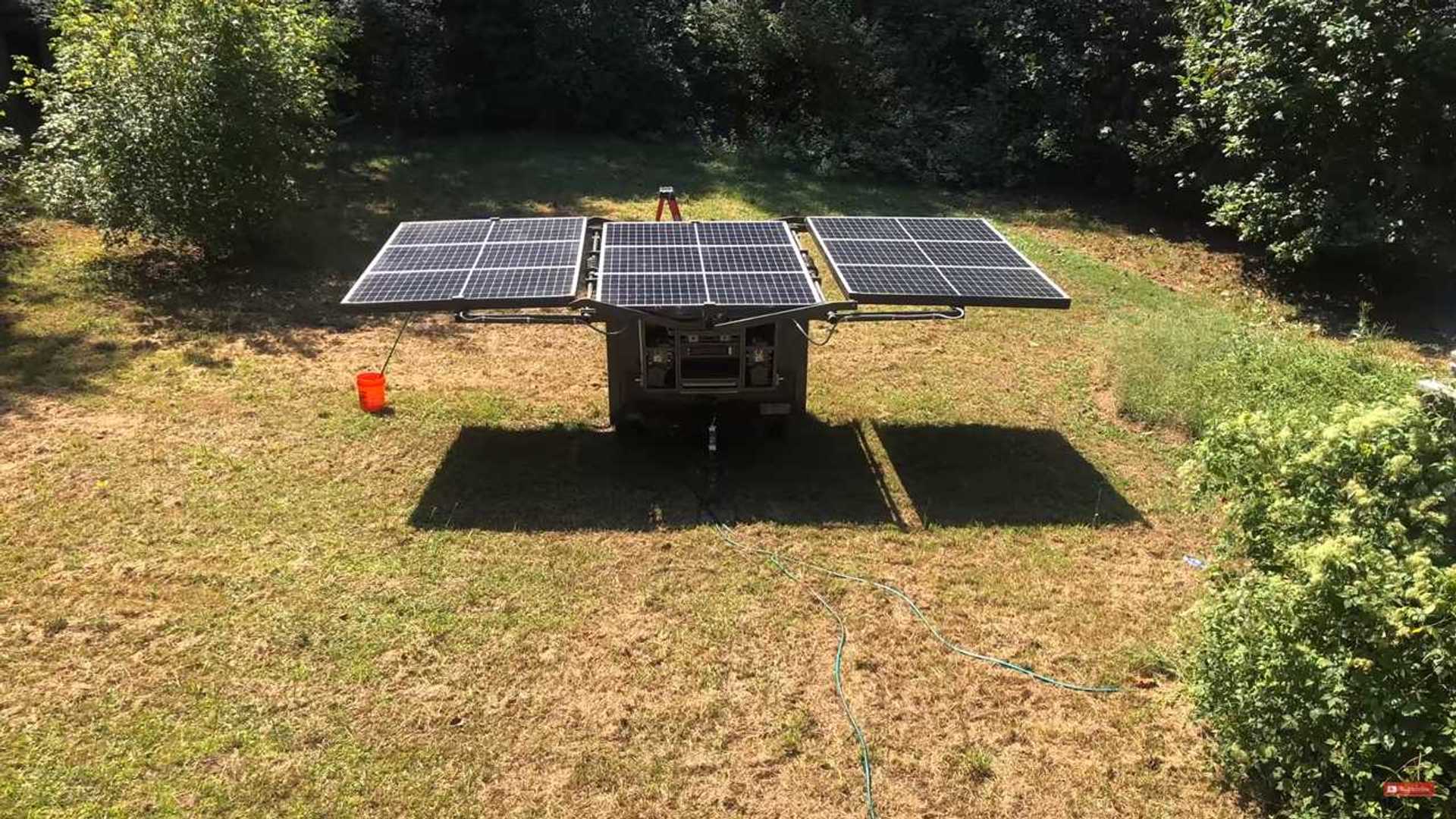 This Ford F-450 May Be The First Tesla-Powered Pickup Truck Ever