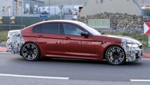 BMW M5 facelift spy photo