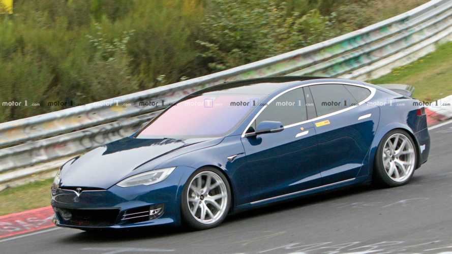 Tesla Model S am Nürburgring wohl schon schneller als Porsche Taycan