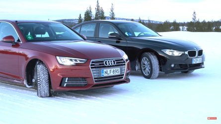 Winter's Coming: Audi Quattro Meets BMW xDrive In Snow Test