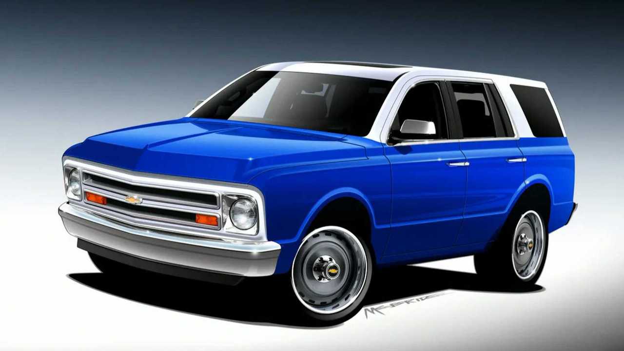 Конверсия Chevrolet Tahoe в Chevy K5 Blazer