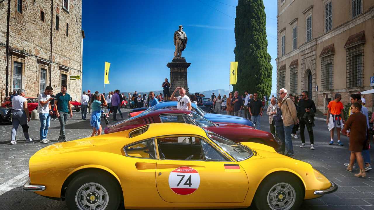 Ferrari Cavalcade Classiche a Roma