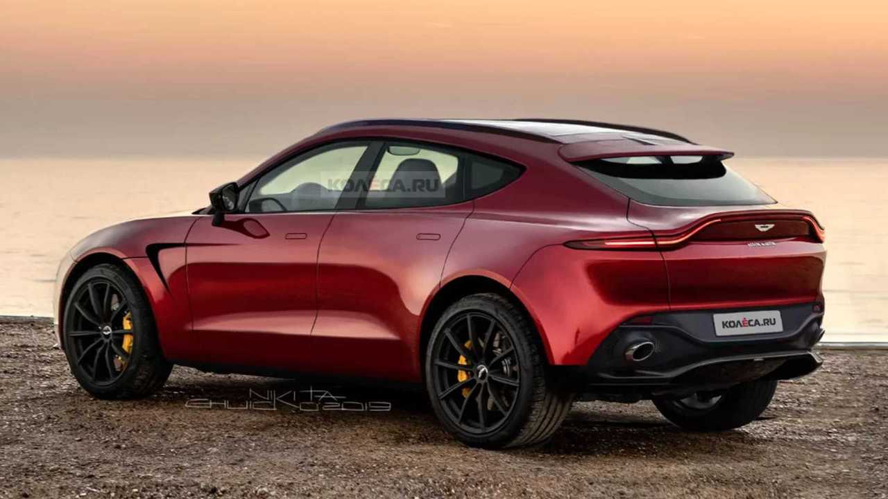 Aston Martin DBX 2020, render