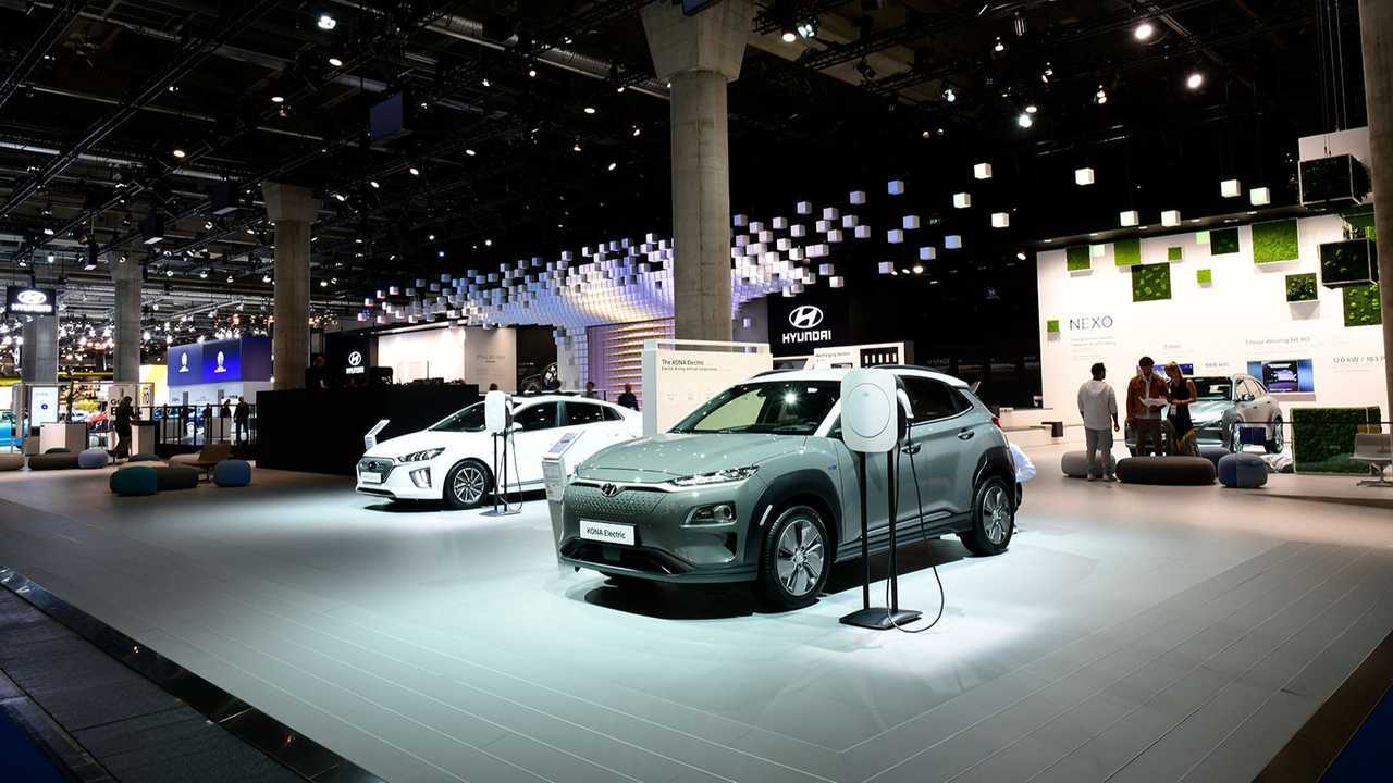 Hyundai Kona Electric at the 2019 Frankfurt Motor Show