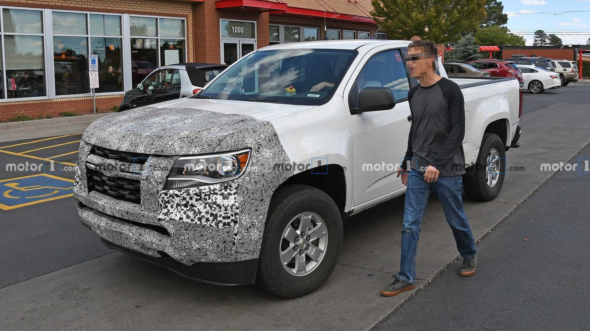 2021 Chevrolet Colorado Spy Photo