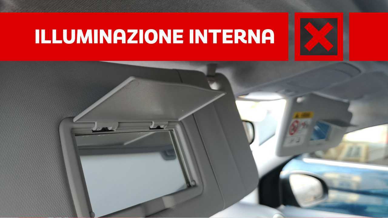 CONTRO - Illuminazione interna