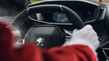 Festive driving in the Peugeot e-208