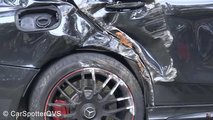 Mercedes-AMG C63 Sedan crashes in Rotterdam