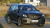 2012 Mercedes GL63 AMG spy photo - 26.10.2011