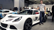 2012 Lotus Exige S live in Frankfurt with Bruno Senna 13.09.2011