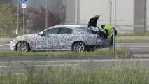 2018 Mercedes CLS prototipi bozuldu