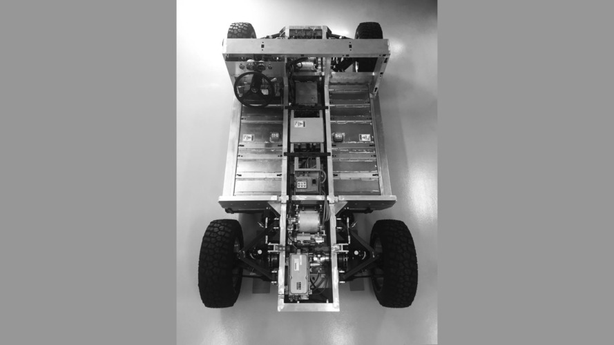 Bollinger electric truck chassis