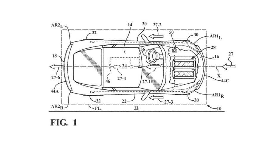 Chevy Corvette Active Aero Patent
