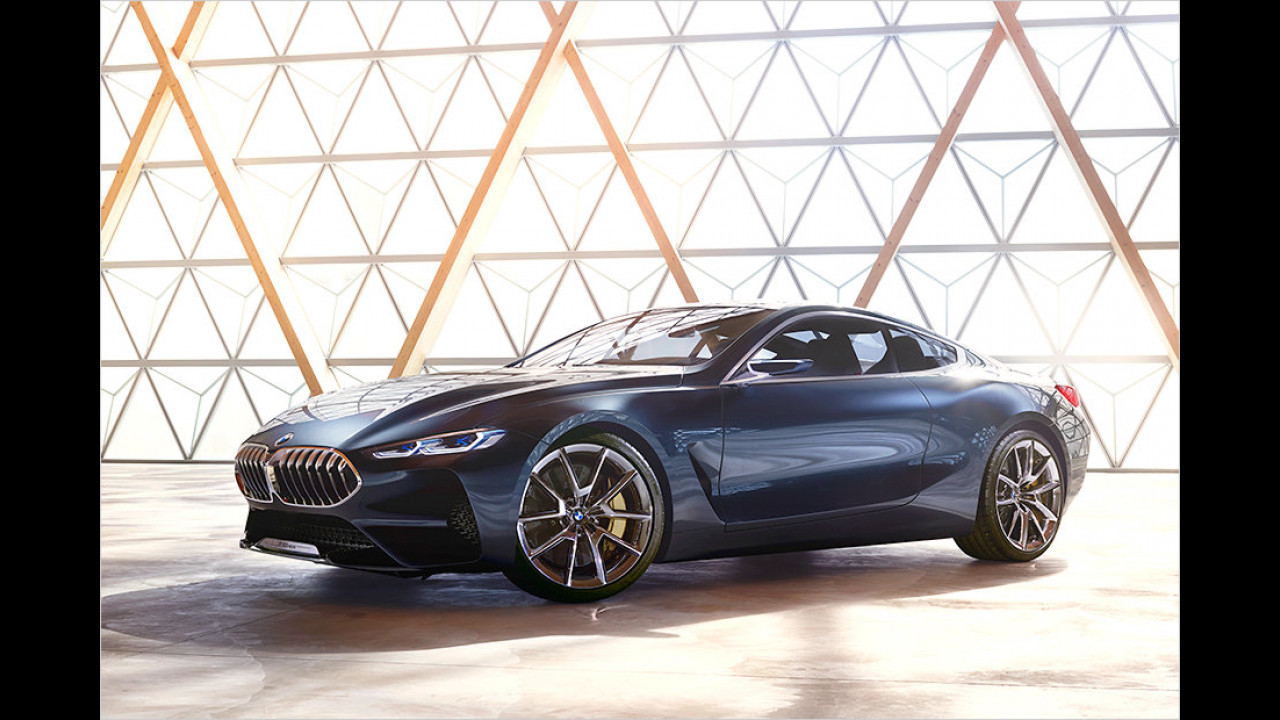 Designstudie Gewahrt Ausblick Auf Neuen Bmw 8er