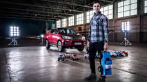 Toyota Hilux and Tamiya Bruiser