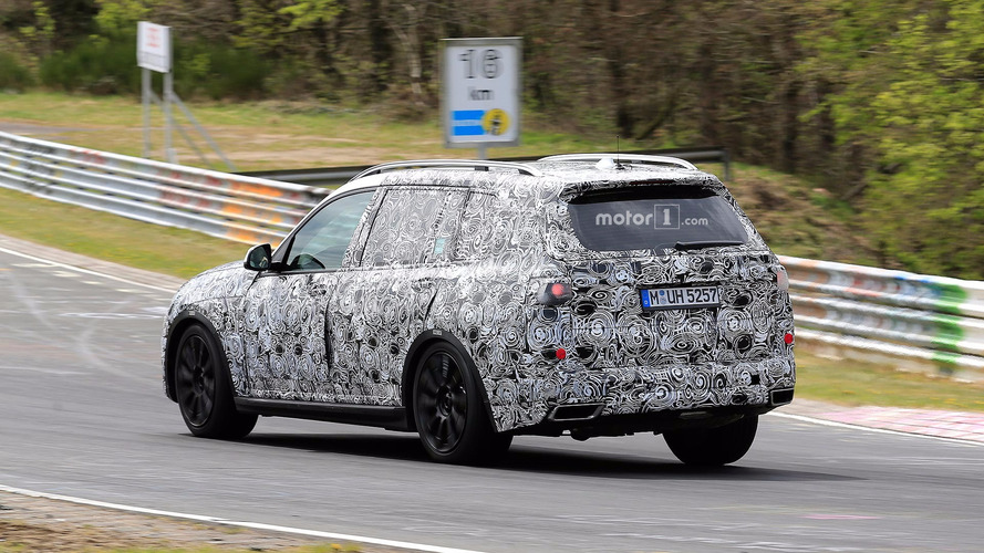 BMW X7 fotos espía Nürburgring