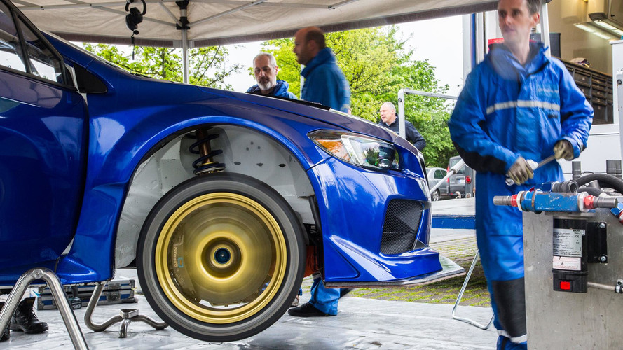 Subaru WRX STI Type RA at the Nurburgring