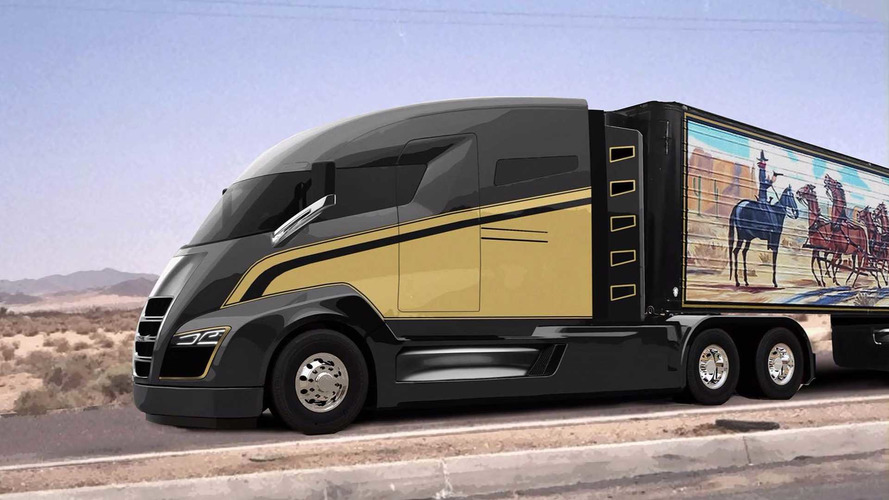 Snowman Tesla Semi Custom