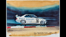BMW Coffee Paintings