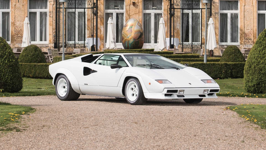 Gold-Plated Lamborghini Countach