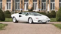 Gold-Plated Lamborghini Countach