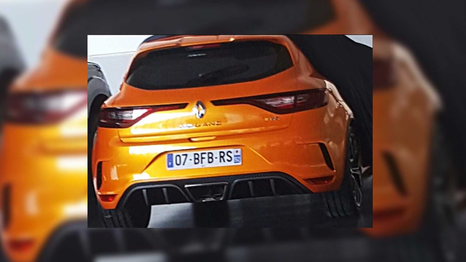 2018 Renault Megane Rs First Truly Revealing Image Pops Up