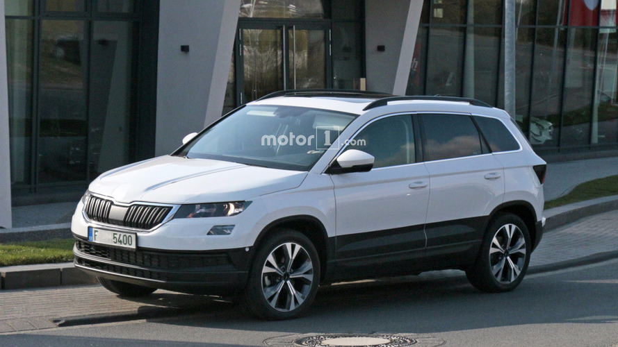 2018 Skoda Yeti spy photo