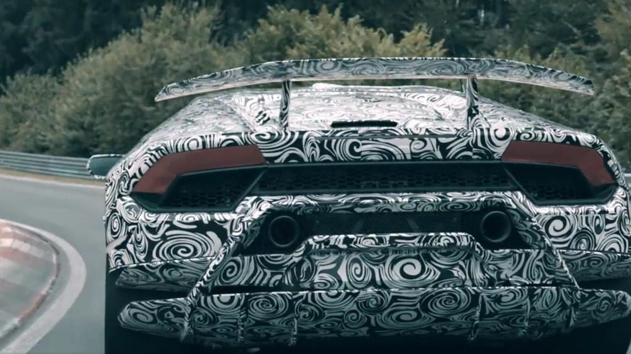 Lamborghini Huracan Performante Nurburgring teaser