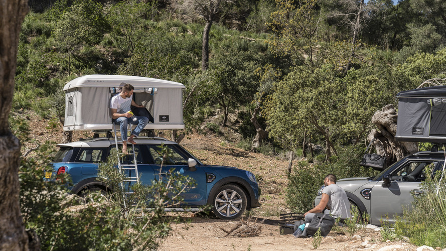 Mini Countryman roof tent
