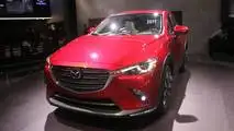2019 Mazda CX-3 at the 2018 New York Auto Show