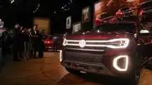 Volkswagen Atlas Tanoak Concept at the 2018 New York Auto Show