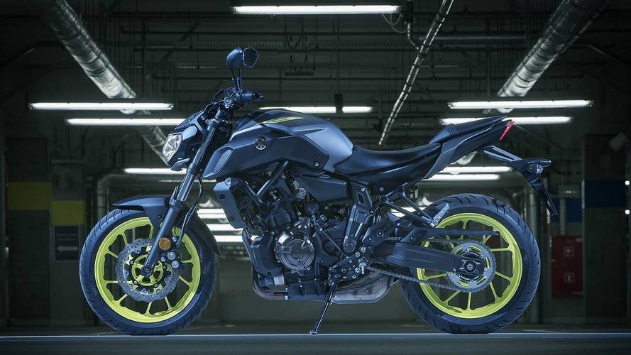 Yamaha MT-07 y MT-09 2018