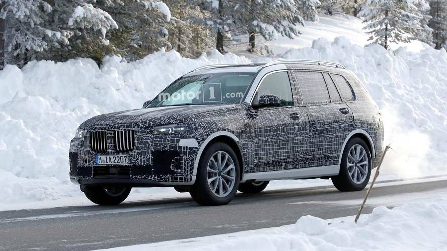 BMW X7 Spy Photo