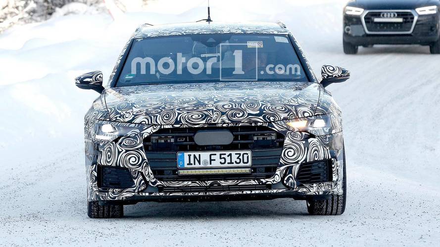 Audi S6 Avant Spy Shots