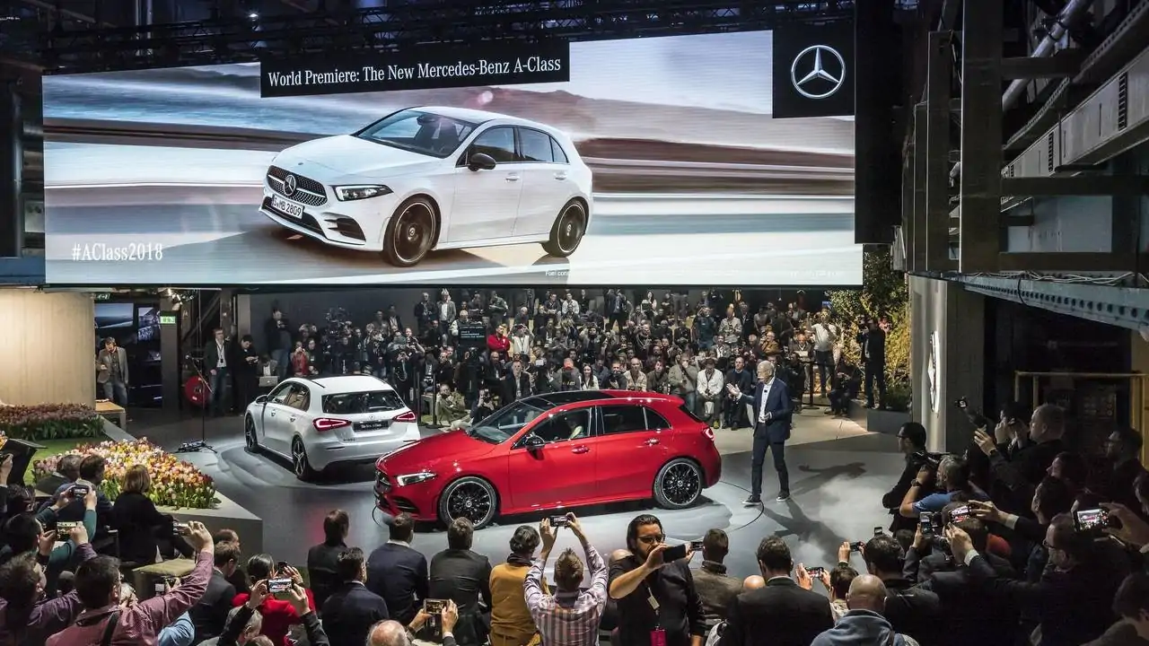 Moment Of Truth New Mercedes A Class Filmed On The Road
