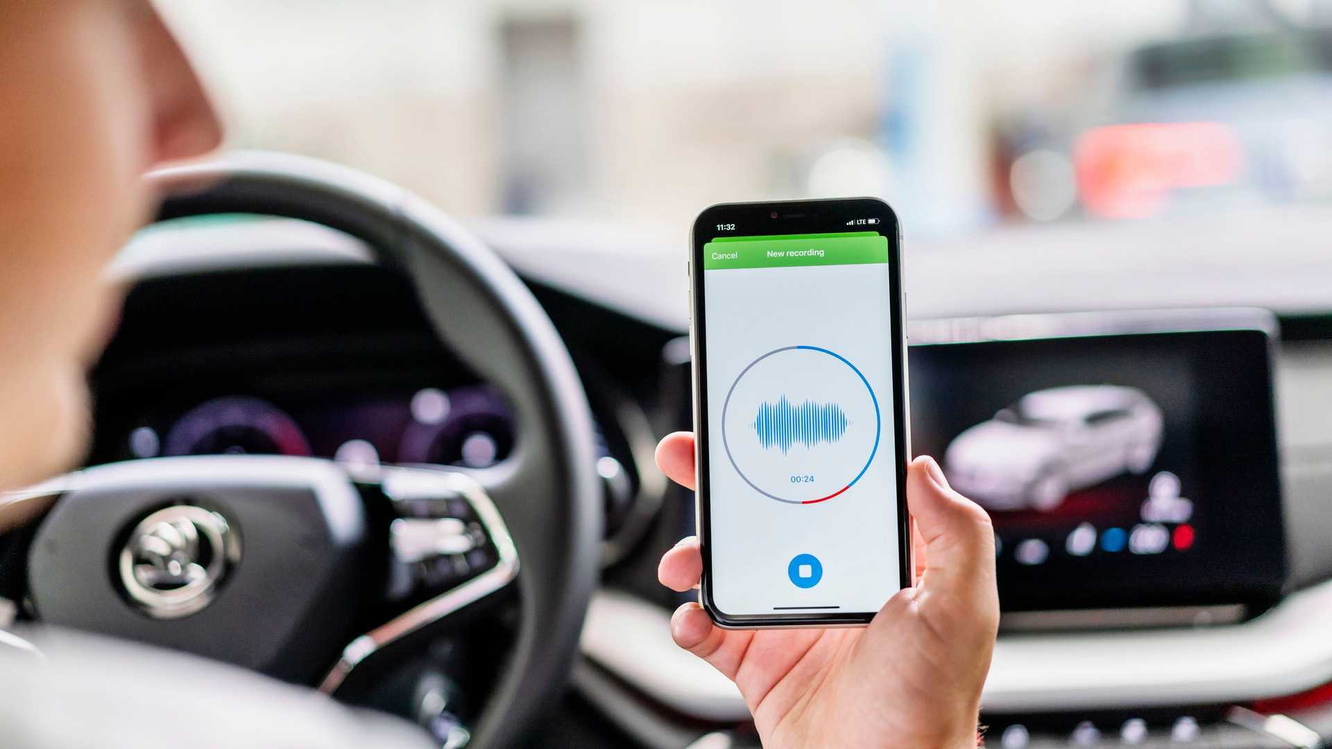 Diagnose car health with Skoda sound analyser app
