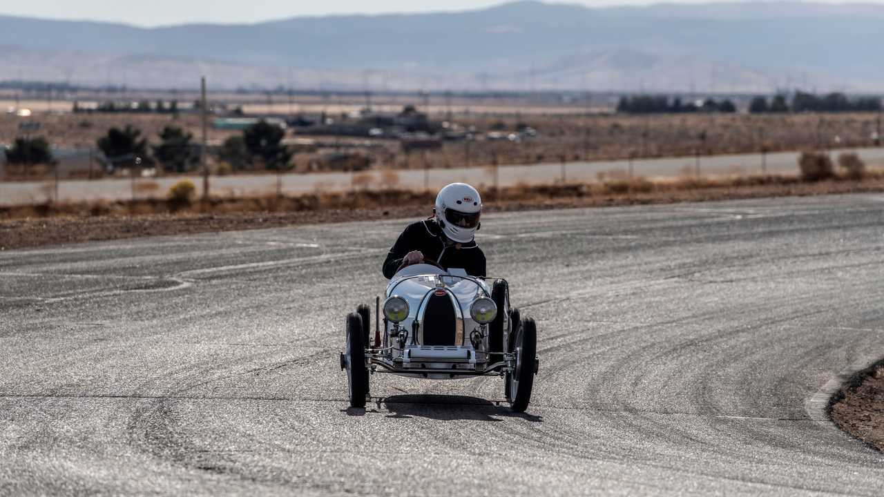 Bugatti Baby II 2021, prueba