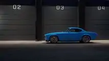 Volvo P1800 Cyan