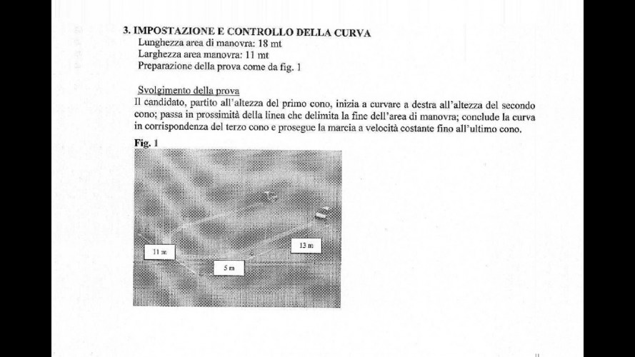 Patente minicar: come si svolge la prova pratica